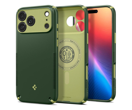 Etui ochronne do smartfonów Spigen Nano Pop Hybrid MagSafe do iPhone 18 Pro/17 Pro (avo green)